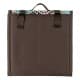 ALSANIDI, Alwanasa Gathering Seat with brackrest Support, Trips Chair, Coffee Brown, Size45*58*50 Cm