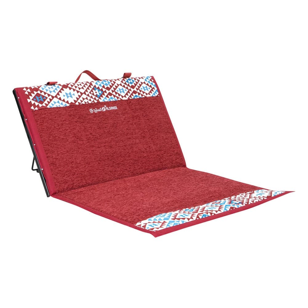 ALSANIDI, Alwanasa Gathering Seat with brackrest Support, Trips Chair, Agate , Size75*60*45 Cm