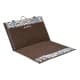 ALSANIDI, Alwanasa Gathering Seat with brackrest Support, Trips Chair, Coffee Brown, Size75*60*45 Cm