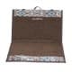 ALSANIDI, Alwanasa Gathering Seat with brackrest Support, Trips Chair, Coffee Brown, Size75*60*45 Cm