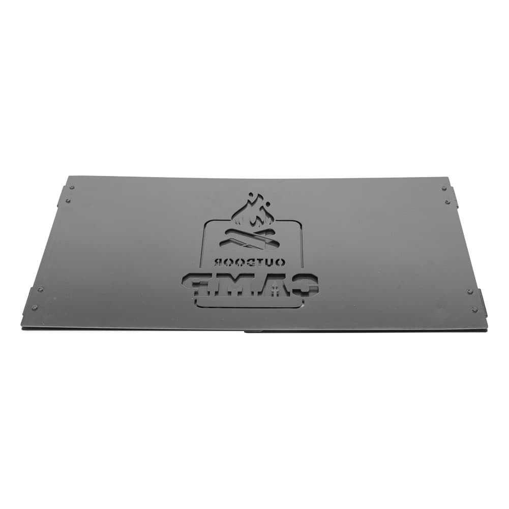 ALSANIDI, Air resistant wind screen, Stove fire wind screen, Black, Size 42*21.9*25 Cm