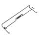 ALSANIDI, Cookware holder next to the table, Black, Size 50*15*5 Cm