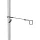 ALSANIDI, Light bulb holder, Silver, Size 26 Cm