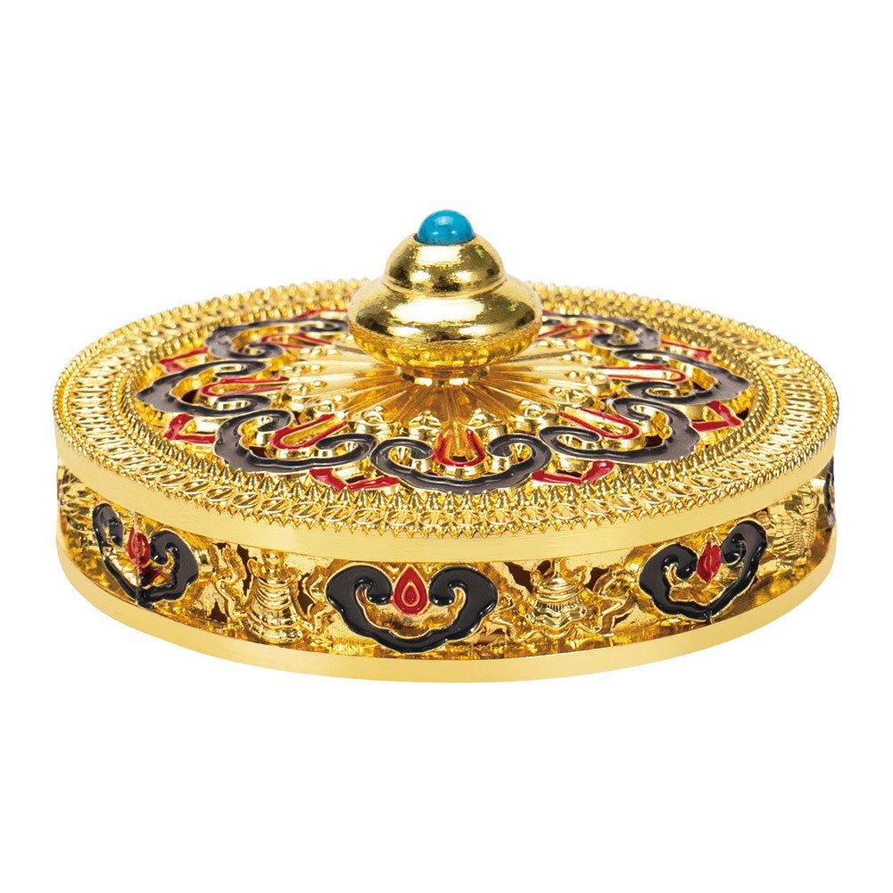 ALSANIDI, Traditional incense burner, Brown, Size 13.5*9.7*7.7 Cm