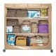 ALSANIDI, Outdoor Iron Kit Storage Cupboard, Backyard storage shed, Sandy, Size 193*65*200 Cm