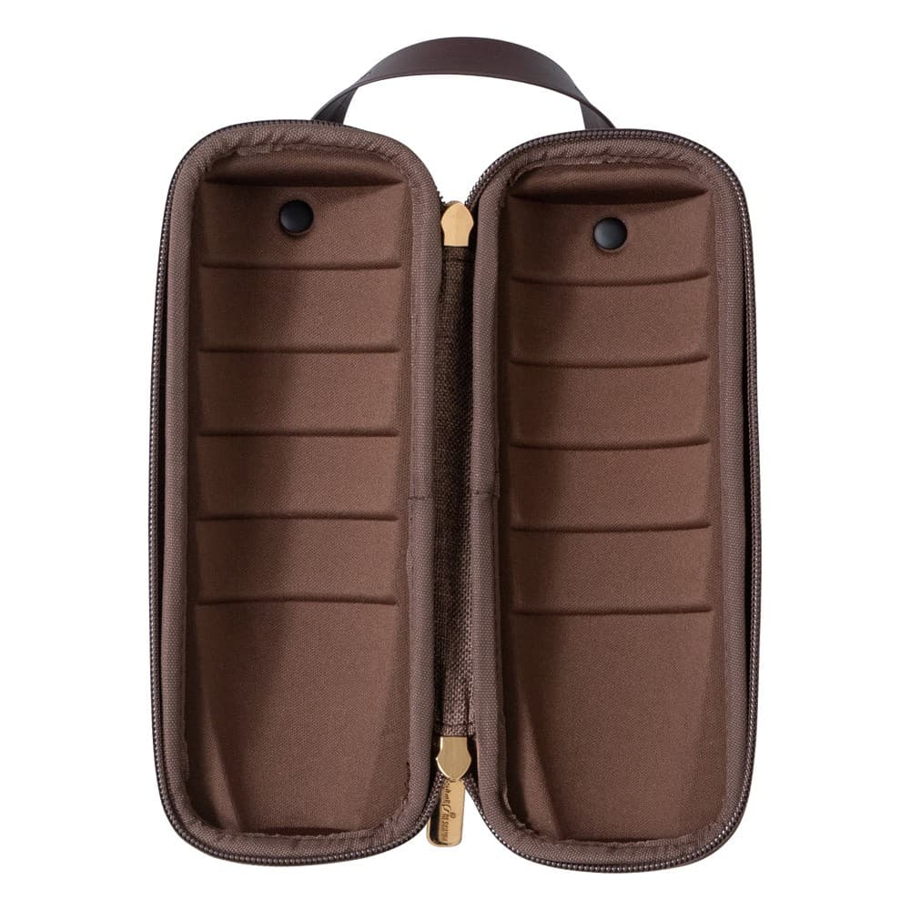 ALSANIDI, Complete anti-shock cups bag, Tea cups Bag, Oud, Size 20*7.2*7.2Cm