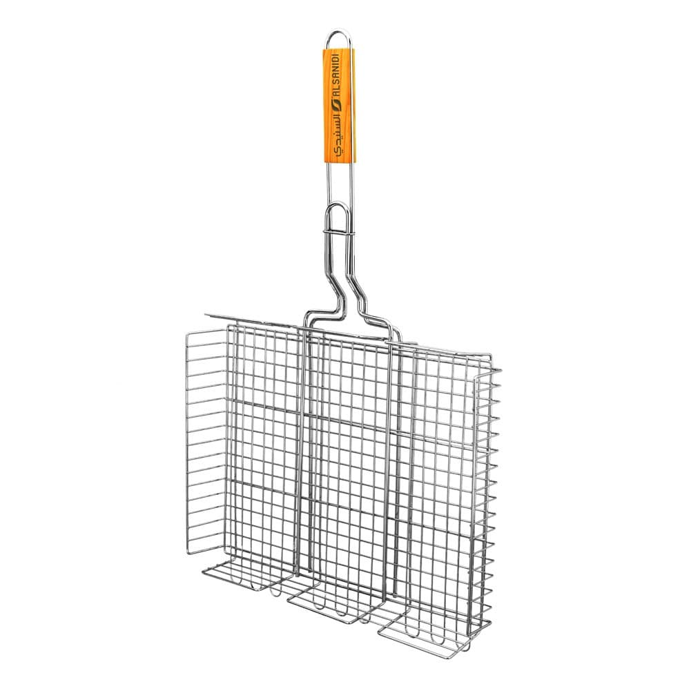 ALSANIDI, Multi-purpose grill grate, Grill grates, Silver, Size 65*40 Cm