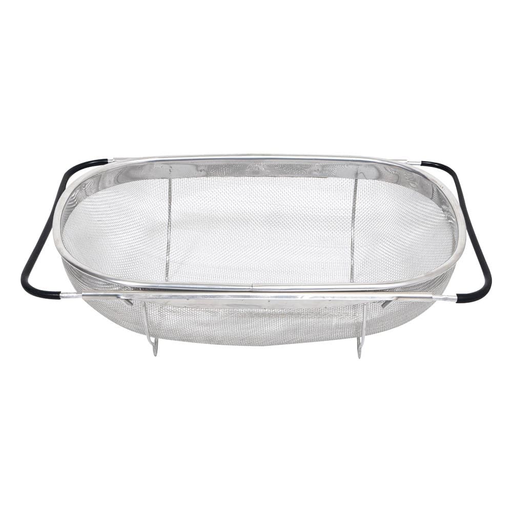 ALSANIDI, Multi-purpose aluminum strainer, Silver, Size34*24.5*10Cm