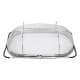 ALSANIDI, Multi-purpose aluminum strainer, Silver, Size34*24.5*10Cm