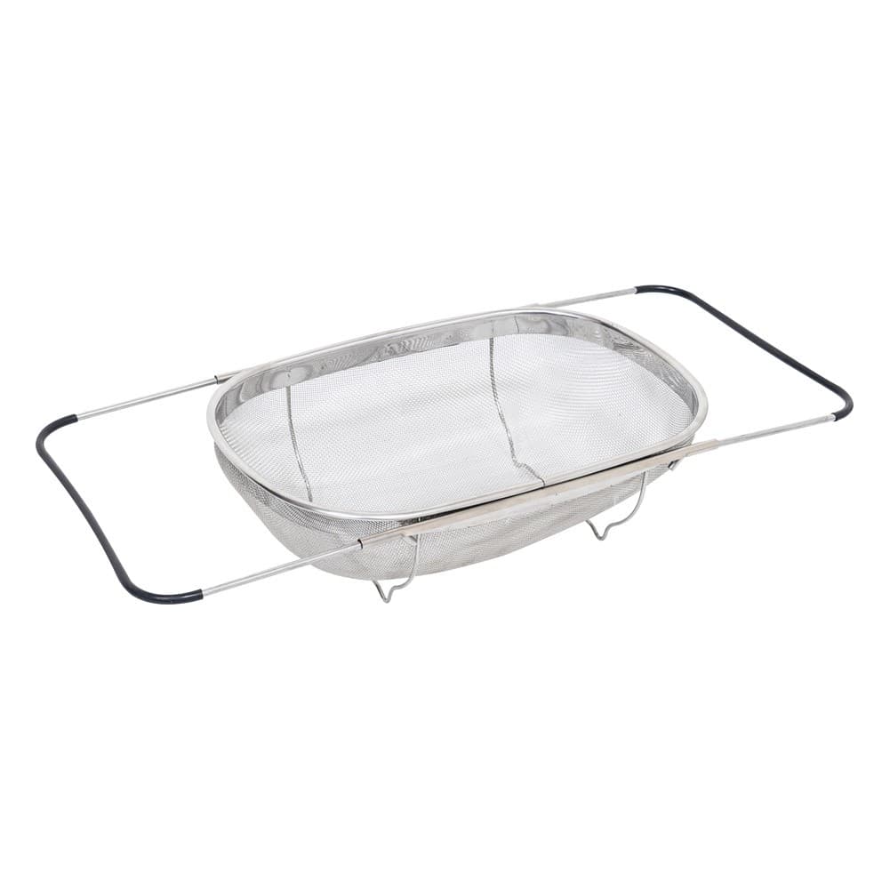 ALSANIDI, Multi-purpose aluminum strainer, Silver, Size34*24.5*10Cm
