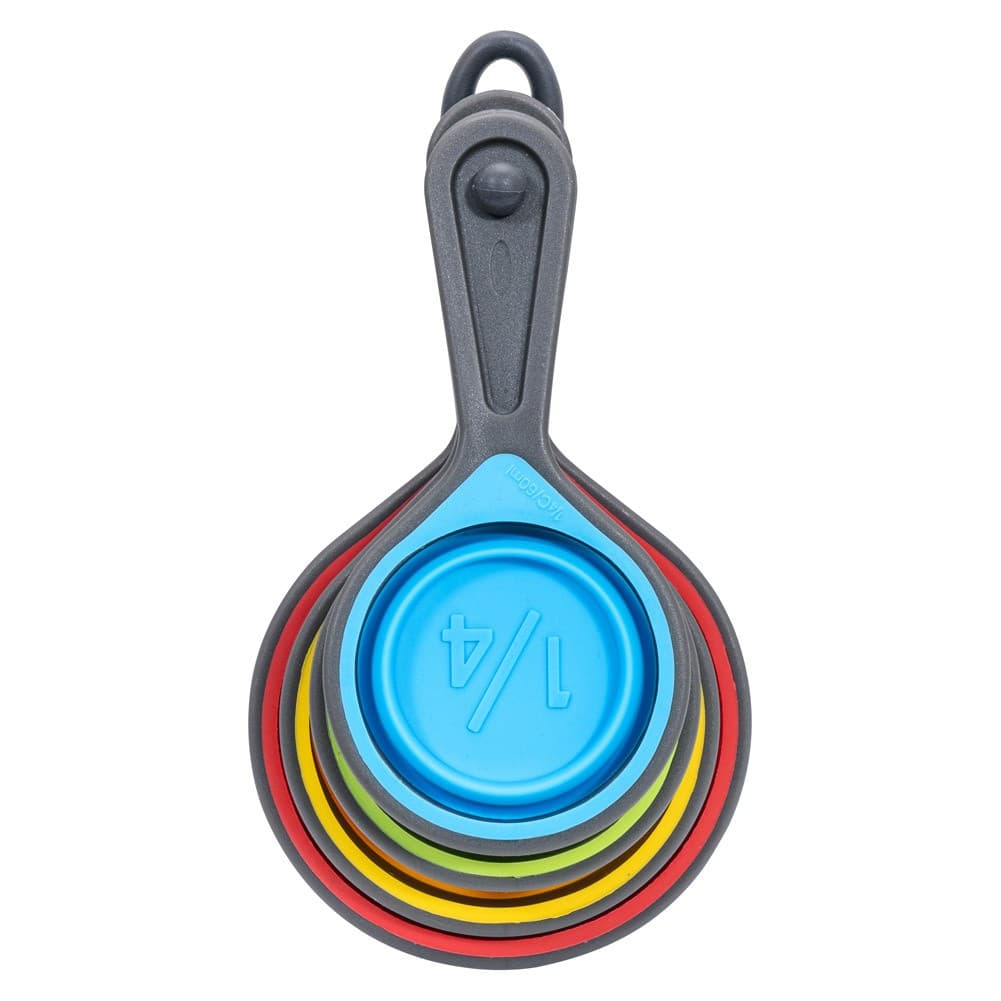 ALSANIDI, Measuring Spoon Set, Standard Measuring Spoon, Multicolored , Set 4 pcs
