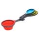 ALSANIDI, Measuring Spoon Set, Standard Measuring Spoon, Multicolored , Set 4 pcs