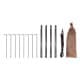 ALSANIDI, Nylon windbreak for trips, Camping Curtain, Sandy, Size320*320*145 Cm