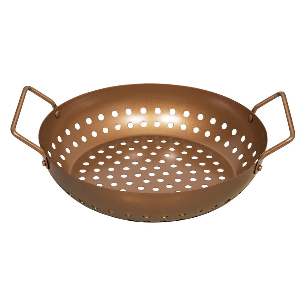 ALSANIDI, Non-stick grill basket, Grill grates, Gold, Size 23*5  Cm