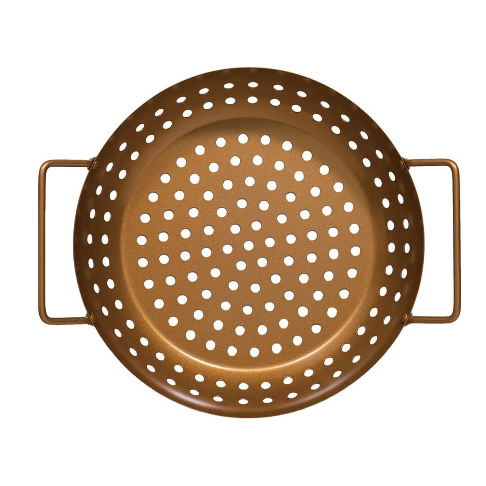 ALSANIDI, Non-stick grill basket, Grill grates, Gold, Size 23*5  Cm