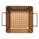 ALSANIDI, Non-stick grill basket, Grill grates, Gold, Size 21.5*21.5*6.5 Cm