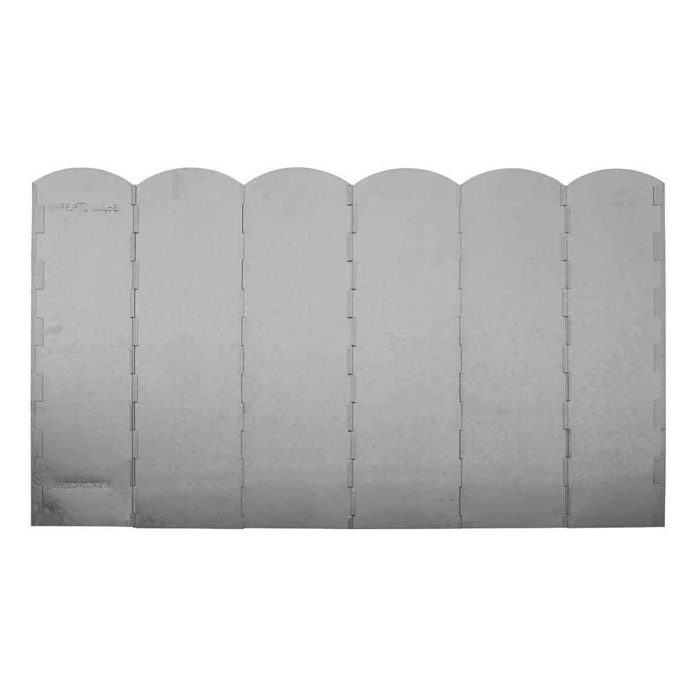 ALSANIDI, Air resistant wind screen, Stove fire wind screen, Multicolored , Size 60 Cm 6 Slide