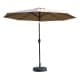 ALSANIDI, Garden and camping umbrella, Portable Car Umbrella, Kaki, Size 300 Cm