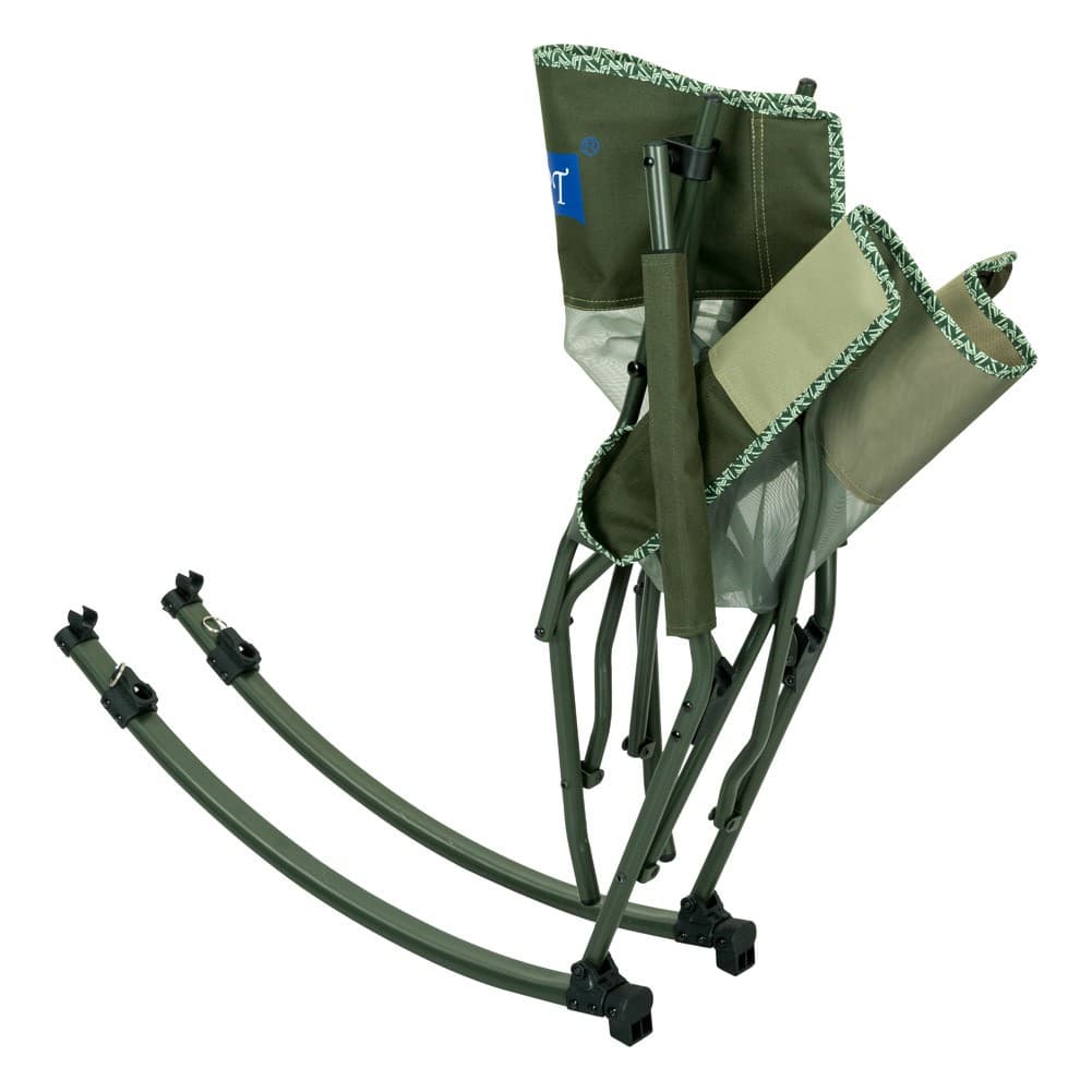 DPT, Foldable Camping Chair, Trips Chair, Green, Size53*35*38.5*80Cm