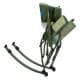 DPT, Foldable Camping Chair, Trips Chair, Green, Size53*35*38.5*80Cm