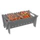 ALSANIDI, Picnic grill, Outdoor grill, Black, Size 39*23*18.5 Cm