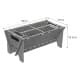 ALSANIDI, Picnic grill, Outdoor grill, Black, Size 39*23*18.5 Cm