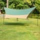 ALSANIDI, Road Umbrella, Portable Car Canopy, Green, Size 3.1*4.3 Metre