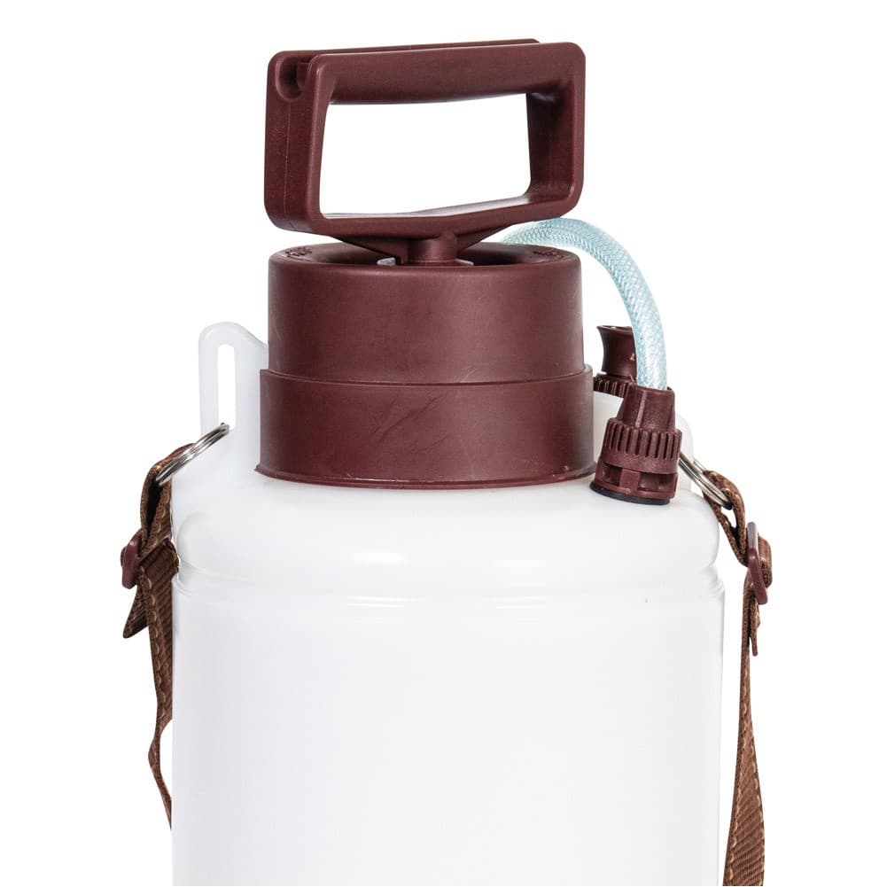 ALSANIDI, Portable Bidet for Outdoor Trips, Brown*White, capacity 3 L