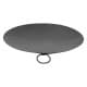 ALSANIDI, Grill pan, Burger Grill Saj, Black, Size 45 Cm