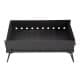 ALSANIDI, Charcoal grill for trips, Portable Charcoal Grill, Black, Size 30*55 Cm