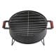 ALSANIDI, Charcoal grill for trips, Portable Charcoal Grill, Black, Size 28*13 Cm