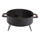 ALSANIDI, Charcoal grill for trips, Portable Charcoal Grill, Black, Size 28*13 Cm