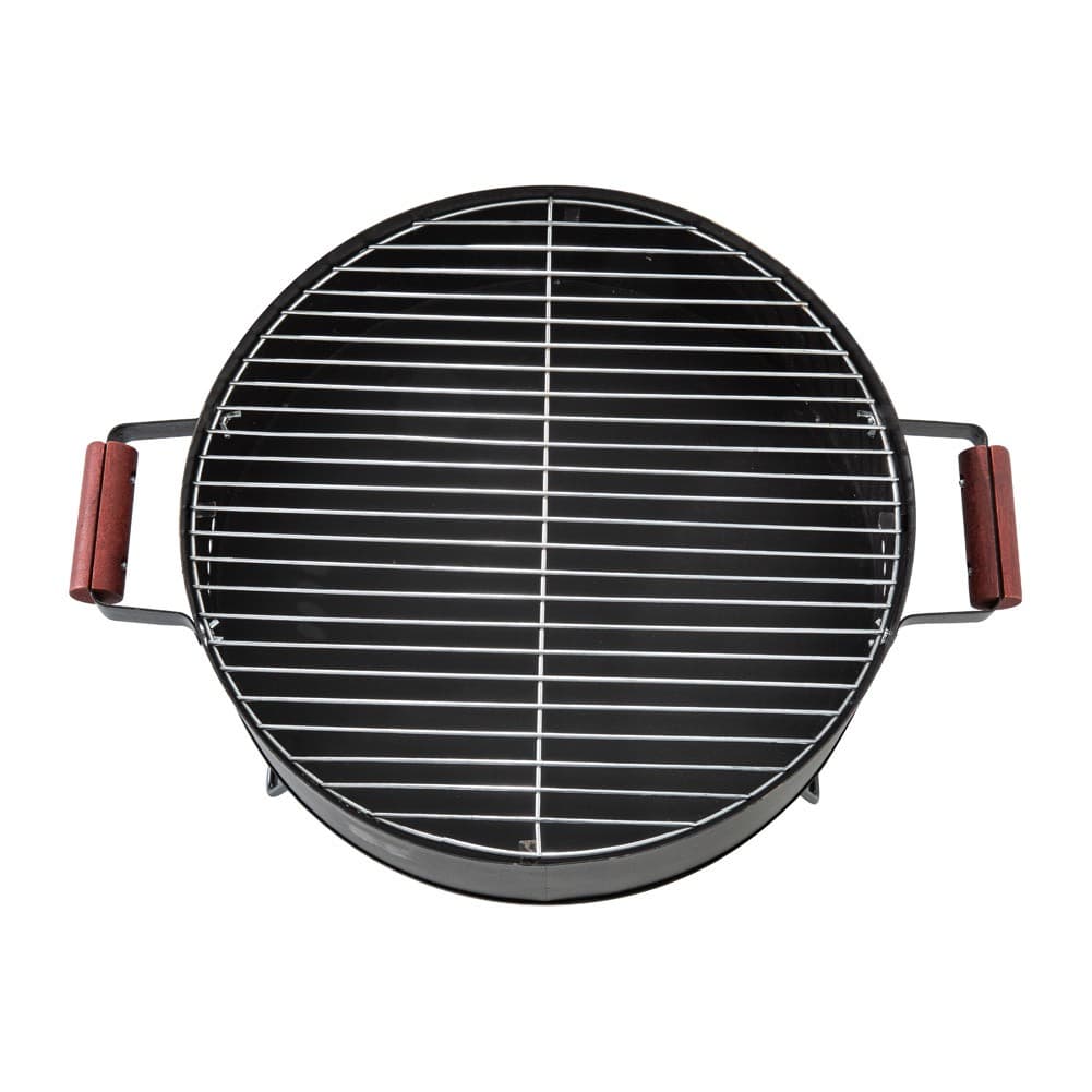 ALSANIDI, Charcoal grill for trips, Portable Charcoal Grill, Black, Size 28*13 Cm