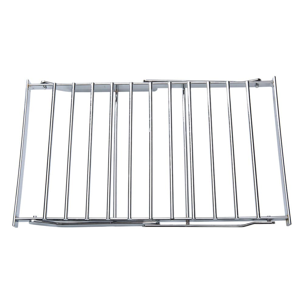 ALSANIDI, Foldable Fire Stand, Portable mini barbecue charcoal grill for picnics, Silver, Size 14*21*35 Cm