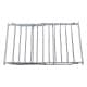 ALSANIDI, Foldable Fire Stand, Portable mini barbecue charcoal grill for picnics, Silver, Size 14*21*35 Cm