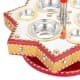 ALSANIDI, Dates and Nuts Heritage Hospitality Set, Date Palm Squeezer, Red