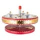 ALSANIDI, Dates and Nuts Heritage Hospitality Set, Date Palm Squeezer, Red