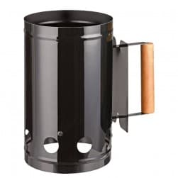 ALSANIDI, Charcoal and Firewood Torch, Chef cooking stove burners, Black, Size 27.5*17 Cm