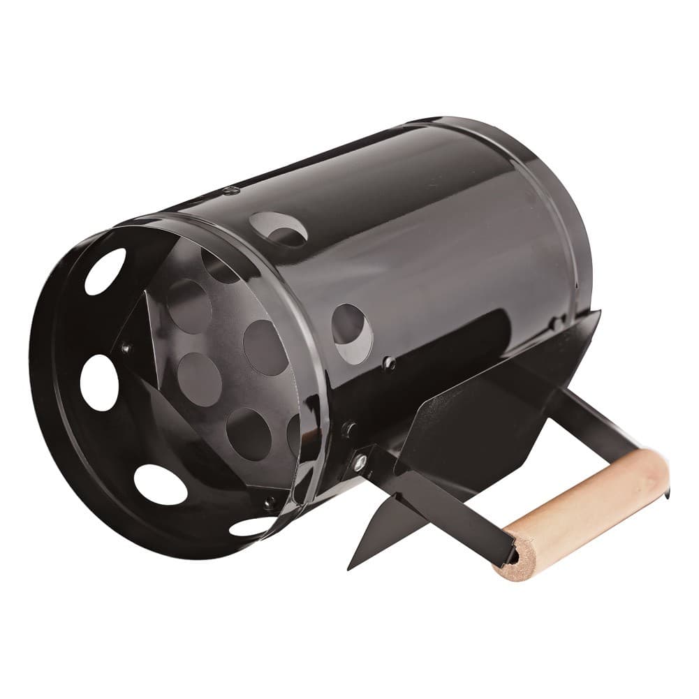 ALSANIDI, Charcoal and Firewood Torch, Chef cooking stove burners, Black, Size 27.5*17 Cm