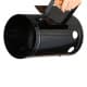 ALSANIDI, Charcoal and Firewood Torch, Chef cooking stove burners, Black, Size 27.5*17 Cm