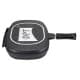 DPT, Double pan, Double grill pan, Black, Size 25.5*32 Cm