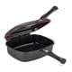 DPT, Double pan, Double grill pan, Black, Size 29.5*42 Cm