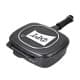 DPT, Double pan, Double grill pan, Black, Size 29.5*42 Cm