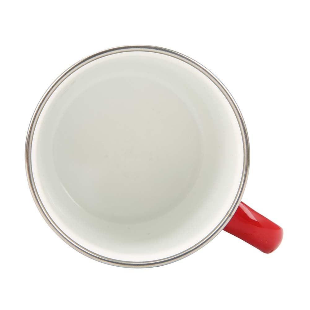 ALSANIDI, Najdi inscription cup, Coffee cup for trips and travel, Red, capacity 350 ml