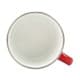 ALSANIDI, Najdi inscription cup, Coffee cup for trips and travel, Red, capacity 350 ml