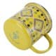 ALSANIDI, Najdi inscription cup, Coffee cup for trips and travel, Yellow, capacity 750 ml