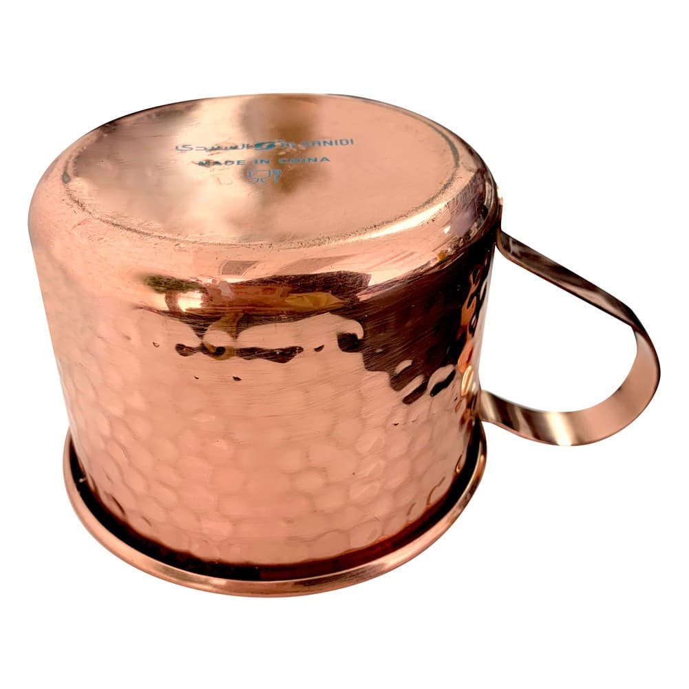 ALSANIDI, Habb Al-Romman Stainless steel coffee and tea cup, Coffee cup for trips and travel, Coppery, capacity 260 ml