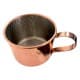 ALSANIDI, Habb Al-Romman Stainless steel coffee and tea cup, Coffee cup for trips and travel, Coppery, capacity 260 ml