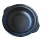 ALSANIDI, Heat pottery pot, Thermal pottery pot, Black, capacity 2.2 L Size 24 Cm