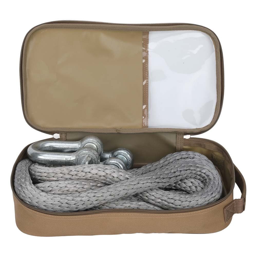 ALSANIDI, Towing Rope/Cable for Car, Emergency Towing Rope, White, Size 4.5Metre*25mm load 8.4 Ton